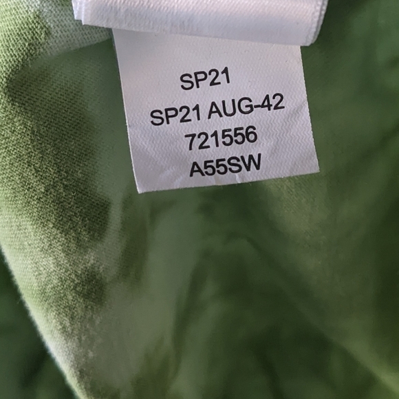 The North Face Botanic Dye T-Shirt Green Tie Dye Small - Picture 6 of 8